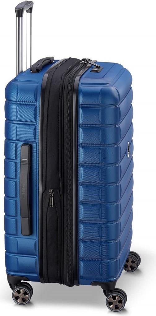 Купить DELSEY KOFFER SHADOW 5.0 66CM 4 DOPPELROLLEN ERWEITERBAR TROLLEY KOFFER BLAU (00287881102) в магазине wardena.ru