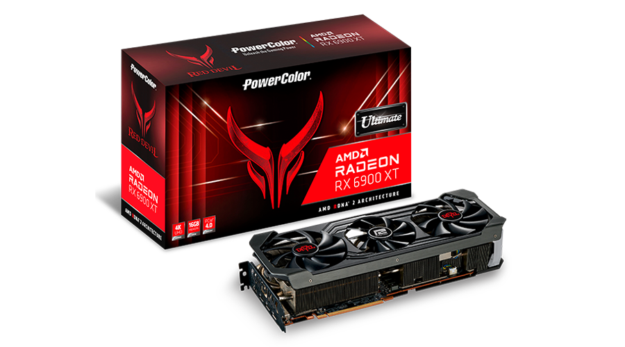Купить PowerColor Red Devil AXRX 6900XTU 16GBD6-3DHE/OC AMD 16 GB GDDR6 (AXRX 6900XTU 16GBD6 3DHE/OC) в магазине wardena.ru