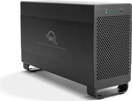 Купить OWC Mercury Elite Pro Dual - 2.5/3.5"  - SATA - Serial ATA II - Serial ATA III - 0 - 1 - 3.0 (3.1 Gen 1) - HDD enclosure - Schwarz (OWCTB2U3MED0GB) в магазине wardena.ru