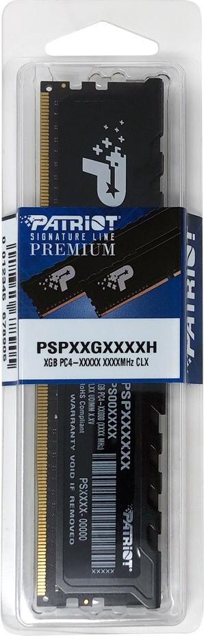 Купить Patriot Premium Black DDR4 32 GB 3200 MHz Kühlkörper (PSP432G3200H1) в магазине wardena.ru