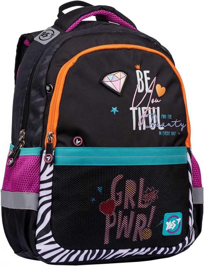 Купить Rucksack YES S-53 Beatiful, schwarz в магазине wardena.ru