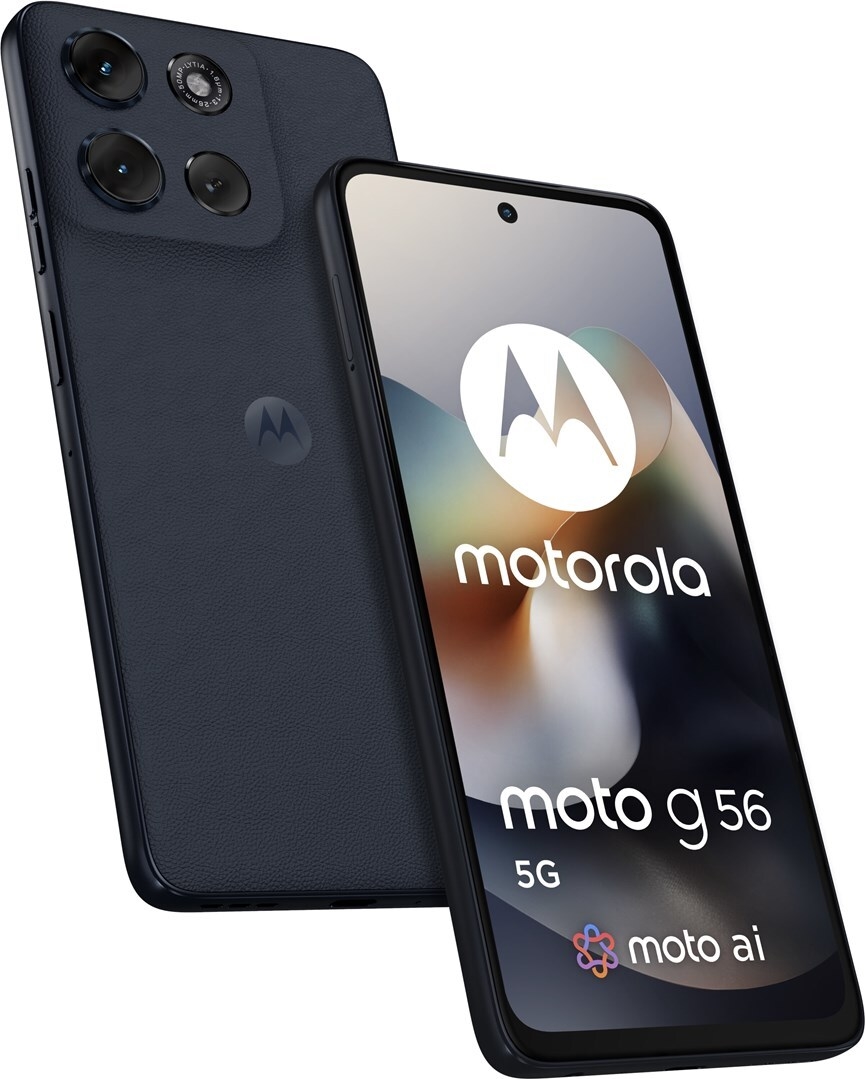 Купить Motorola Moto G56 (256 GB, Black Oyster, 6.72", Dual SIM, 50 Mpx, 5G) Schwarz (PB7Y0030PL) в магазине wardena.ru
