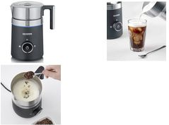 Купить Severin SM 3585 Milchaufschäumer Automatische Milchaufschäumer Schwarz - Silber (SM3585) в магазине wardena.ru