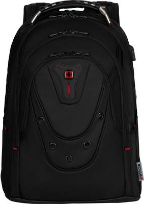 Купить Wenger IBEX Deluxe - Notebook-Rucksack - 43.2 cm - 35,60cm (14") - 43,20cm (17") - Schwarz (606493) в магазине wardena.ru