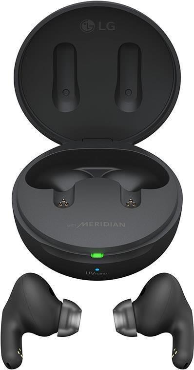 Купить LG TONE Free DFP8 In-Ear Hopfhörer, kabellos, ANC, schwarz (TONE-DFP8.CDEULLK) в магазине wardena.ru