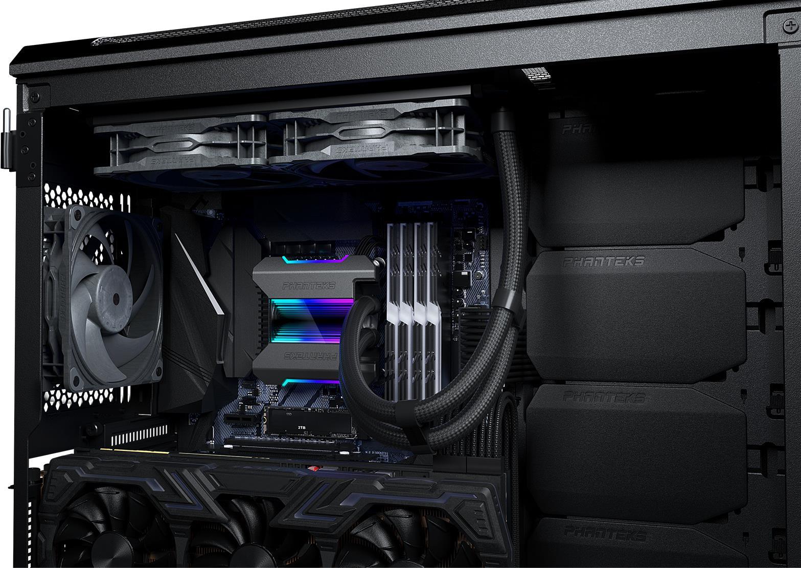 Купить Phanteks Glacier One 240 T30 Prozessor Flüssigkeitskühlung 12 cm Schwarz - Grau 1 Stück(e) (PH-GO240T30_DAG01) в магазине wardena.ru