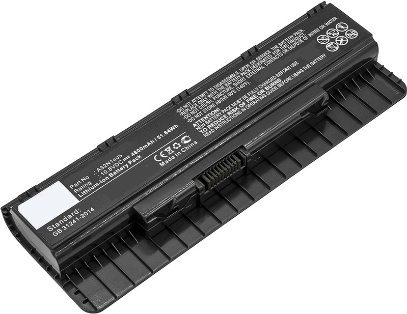 Купить CoreParts - Laptop-Batterie - Lithium-Ionen - 4800 mAh - 51.8 Wh - Schwarz - für ASUS G551JK, G551JW, G551JX (MBXAS-BA0100) в магазине wardena.ru