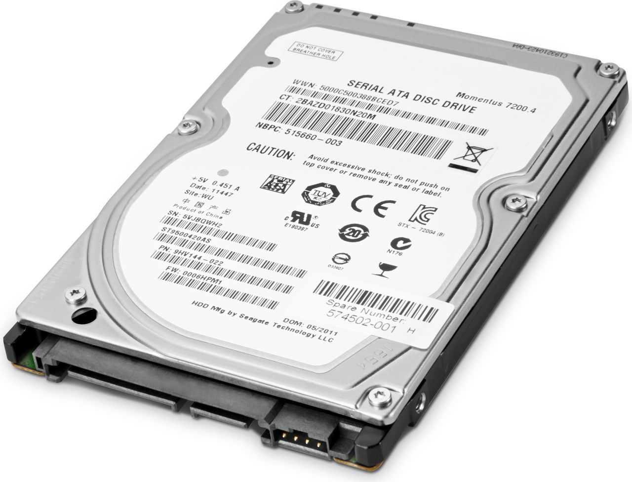 Купить HP Enterprise - Festplatte - 1 TB - 8.9 cm ( 3.5" ) - SATA 6Gb/s - 7200 U/min - für Workstation Z440, Z640 (W0R10AA) в магазине wardena.ru