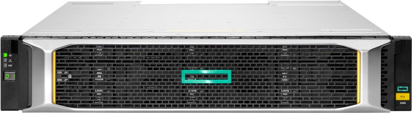 Купить HPE Modular Smart Array 2060 16Gb Fibre Channel SFF Storage - Festplatten-Array - 0 TB - 24 Schächte (SAS-3) - 16Gb Fibre Channel (extern) - Rack - einbaufähig - 2U (R0Q74A) в магазине wardena.ru