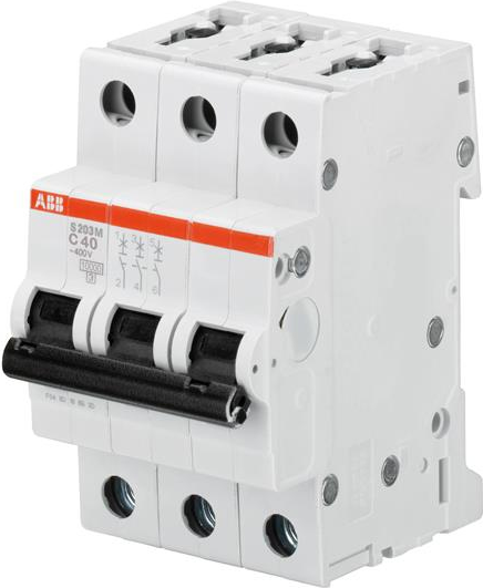 Купить ABB Sicherungsautomat B6A S203M-B6 pro M comp. 10kA 3-polig B-Charakt. S203M-B6 (2CDS273001R0065) в магазине wardena.ru