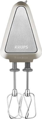 Купить Krups 3 Mix 9000 Deluxe GN 9031 - Handmixer - 400 W - Weiß/Grau/gebürstetes Edelstahl (GN9031) в магазине wardena.ru