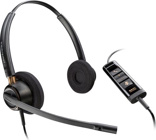 Купить HP Poly EncorePro 525 USB-C Stereo-Headset - Kabelgebunden - Anrufe/Musik - 55 g - Kopfhörer - Schwarz (783R3AA) в магазине wardena.ru