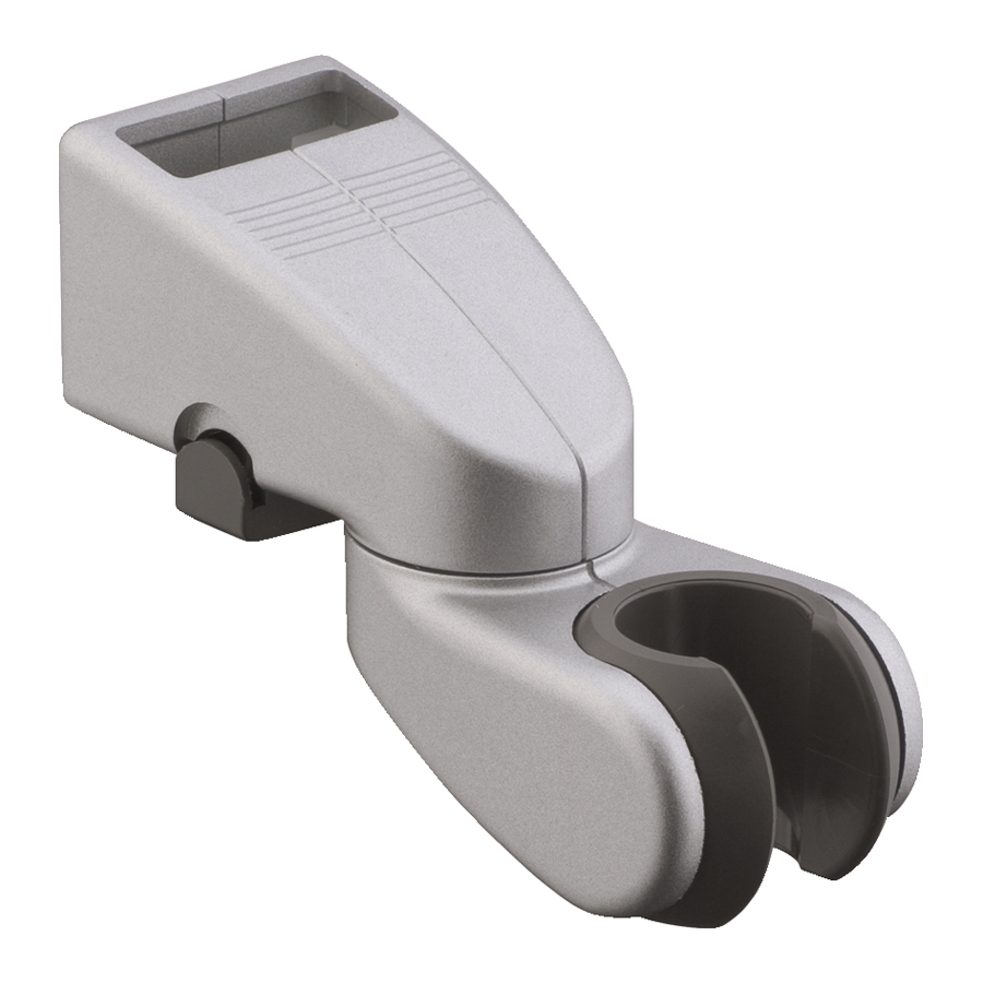 Купить Hansgrohe Держатель ручного душа для штанги Uni хром матовый 96170000 в магазине wardena.ru