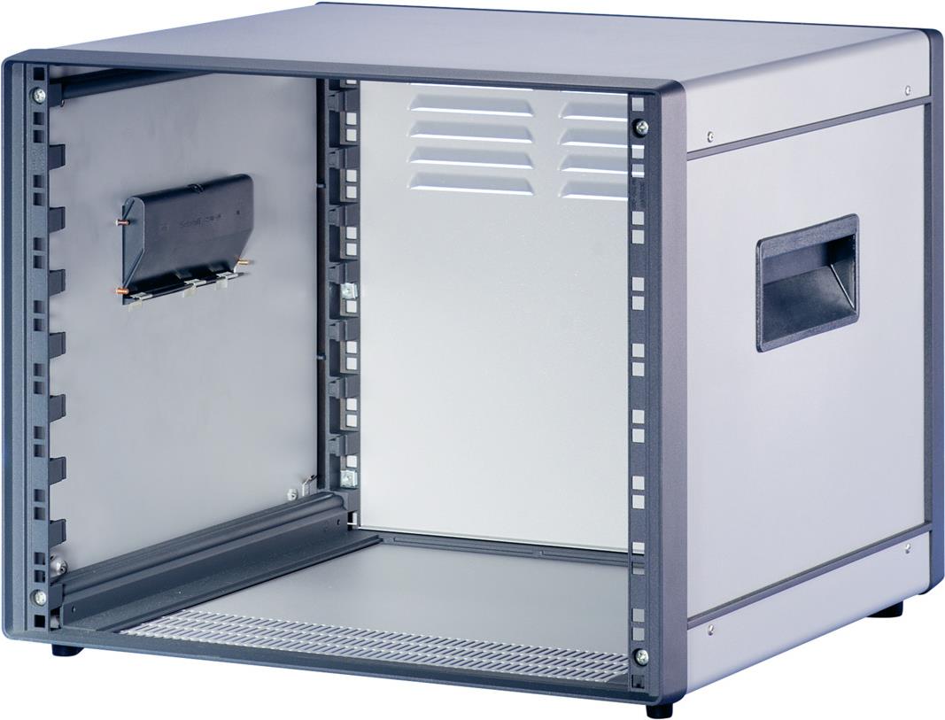 Купить SCHROFF 19\"-Gehäuse 9 HE, Aluminium - COMPTEC GEHAEUSE 9HE 500T (10225682) в магазине wardena.ru