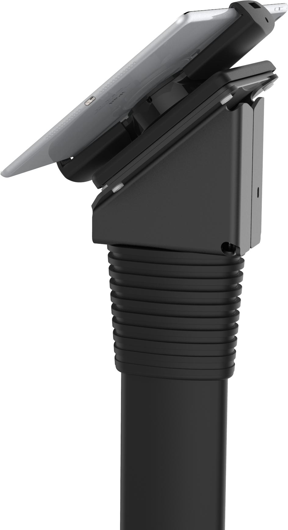 Купить Compulocks Cling Adjustable Universal Tablet Floor Stand - Aufstellung - für Tablett - verriegelbar - hochwertiges Aluminium - Schwarz - Bildschirmgröße: bis zu 33 cm (bis zu 33,00cm (13") ) - Bodenaufstellung (147BUCLGVWMB) в магазине wardena.ru