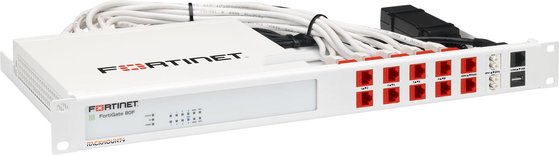 Купить Rackmount.IT RM-FR-T15 - Netzwerk-Einrichtung - Rack montierbar - RAL 9003 - 1U - 48,3 cm (19") - für Fortinet FortiGate 80F, 81F (RM-FR-T15) в магазине wardena.ru