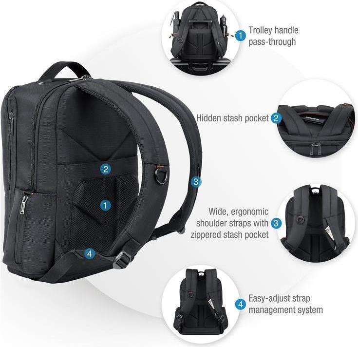 Купить Everki Laptop, Rucksack - Studio Expandable - 15" - EKP118E-ECO (65440) в магазине wardena.ru