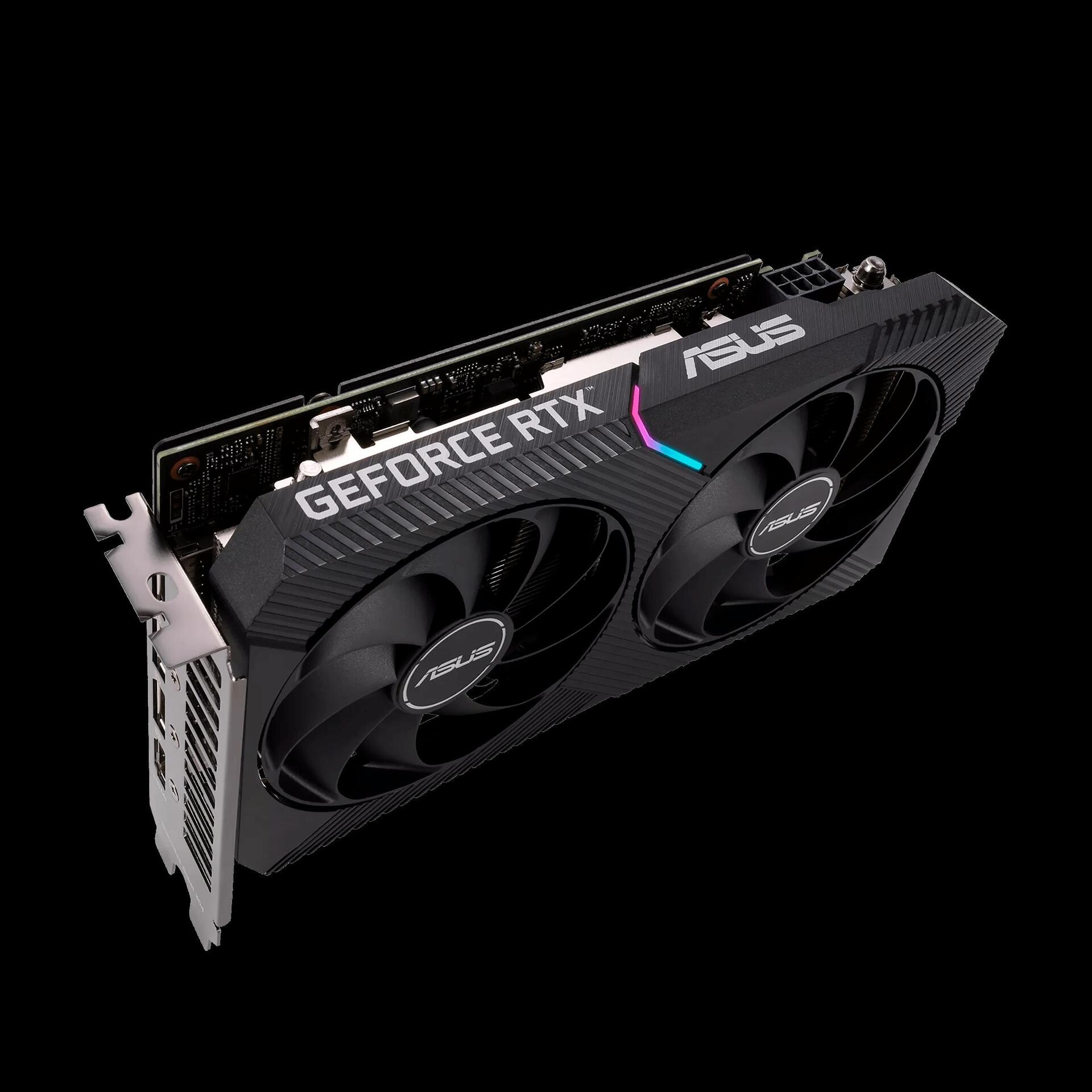 Купить ASUS Dual GeForce RTX 3050 - Grafikkarten - GF RTX 3050 - 8 GB GDDR6 - PCIe 4.0 - HDMI, 3 x DisplayPort (90YV0HH1-M0NA00) в магазине wardena.ru