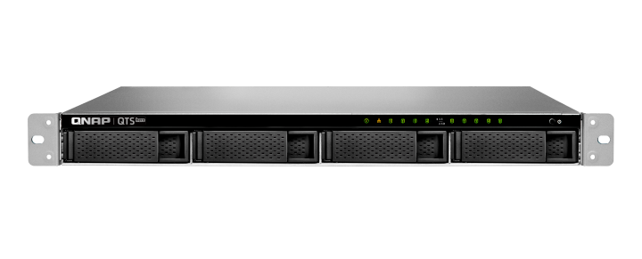 Купить QNAP TS-h977XU-RP 3700X Eingebauter Ethernet-Anschluss Rack (1U) Schwarz - Grau NAS (TS-H977XU-RP-3700X-32G) в магазине wardena.ru