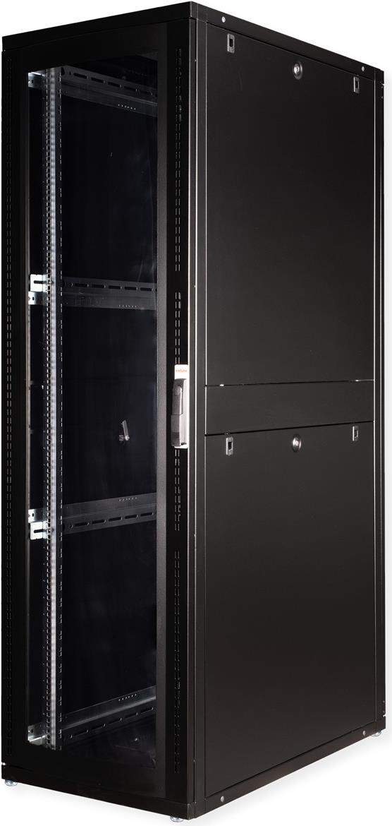 Купить ROLINE 19 Zoll Serverschrank Pro 42 HE 600x1000 BxT schwarz Plexiglas (26.21.0162) в магазине wardena.ru