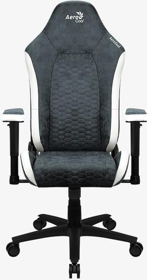 Купить Aerocool Crown AeroSuede Universal-Gamingstuhl Gepolsterter Sitz Blau - Stahl (AEROCROWN-STEEL-BLUE) в магазине wardena.ru