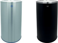 Купить helit Abfalleimer "the swing", 70 Liter, schwarz aus pulverbeschichtetem Stahl, mit abnehmbarem Schwingdeckel - 1 Stück (H2404695) в магазине wardena.ru