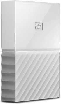 Купить WD My Passport WDBYFT0030BWT - Festplatte - verschlüsselt - 3 TB - extern (tragbar) - USB 3.0 - 256-Bit-AES - weiß (WDBYFT0030BWT-WESN) в магазине wardena.ru