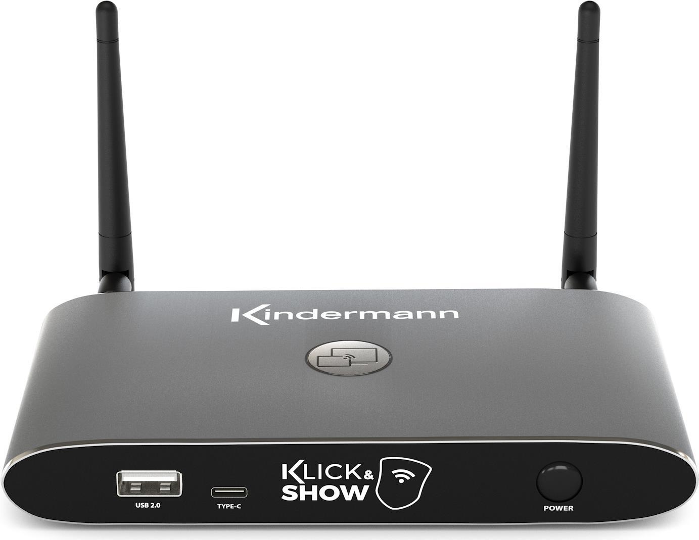 Купить Kindermann Klick & Show K 40 Base Unit - Kabelloses Präsentationssystem HDMI Desktop (WMS-40) в магазине wardena.ru