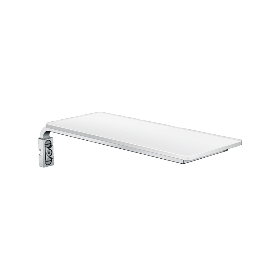 Купить Hansgrohe Мыльница Casetta'E хром-белый матовый 26511400 в магазине wardena.ru