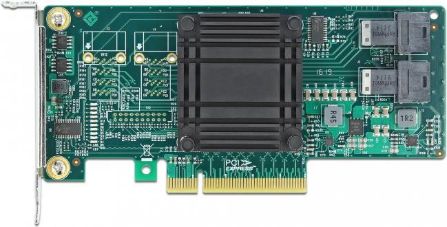 Купить DeLOCK PCI Express x8 Card to 2 x internal SFF-8643 NVMe - Low Profile Form Factor - Speicher-Controller - U.2 NVMe Low-Profile - 32 Gbit/s - PCIe 3.0 x8 (90438) в магазине wardena.ru