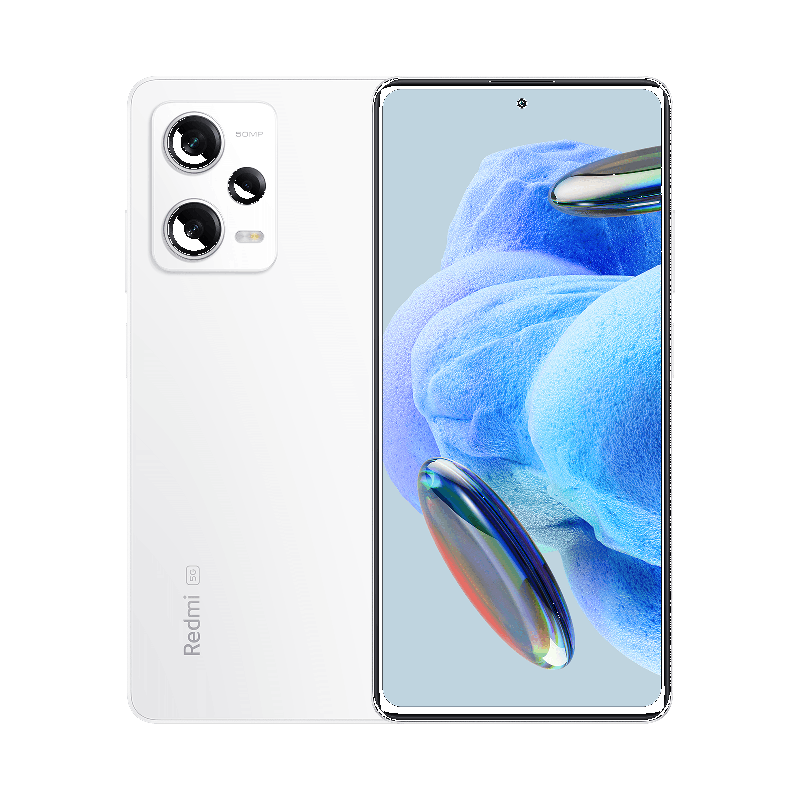 Купить Xiaomi Redmi Note 12 Pro 5G - 5G Smartphone - Dual-SIM - RAM 8 GB / Interner Speicher 128 GB - OLED-Display - 6.67" - 2400 x 1080 Pixel (120 Hz) - Triple-Kamera 50 MP, 8 MP, 2 MP - front camera 16 MP - Polar White (40-55-4899) в магазине wardena.ru