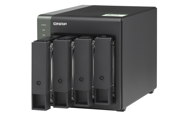 Купить QNAP TS-431KX NAS Tower Eingebauter Ethernet-Anschluss Schwarz AL214 (TS-431KX-2G/12TBVN) в магазине wardena.ru