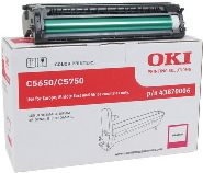 Купить OKI - Trommel-Kit Magenta - 20000 Seiten - für C5650dn, 5650n, 5750dn, 5750n (43870006) в магазине wardena.ru