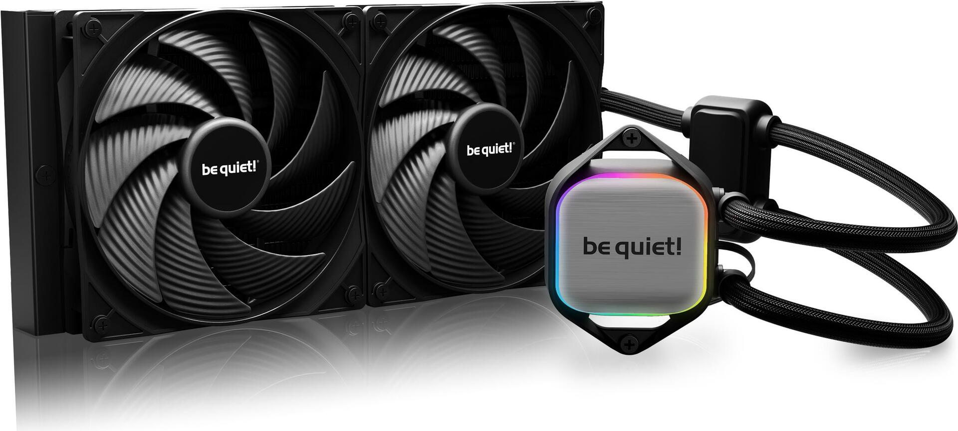 Купить be quiet! Pure Loop 2 - Prozessor-Flüssigkeitskühlsystem - Kühlergröße: 280 mm - (für: LGA1155, LGA1150, LGA1151, AM4, LGA1200, LGA1700, AM5) - Kupfer - 140 mm - Schwarz (BW018) в магазине wardena.ru