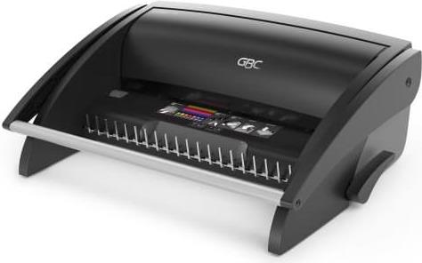 Купить GBC Plastikbindegerät CombBind 110, schwarz bis DIN A4/DIN A3 hoch, Stanzleistung: 12 Blatt, Bindekapa- - 1 Stück (4401844) в магазине wardena.ru
