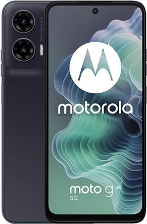 Купить Motorola Solutions Moto G35 5G Dual Sim 8GB RAM 256GB - Midnight Black - 256 GB (PB3K0015IT) в магазине wardena.ru