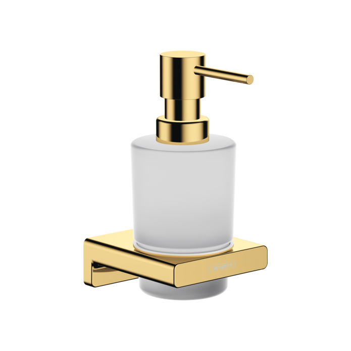 Купить Hansgrohe AddStoris Диспенсер для жидкого мыла золото 41745990 в магазине wardena.ru