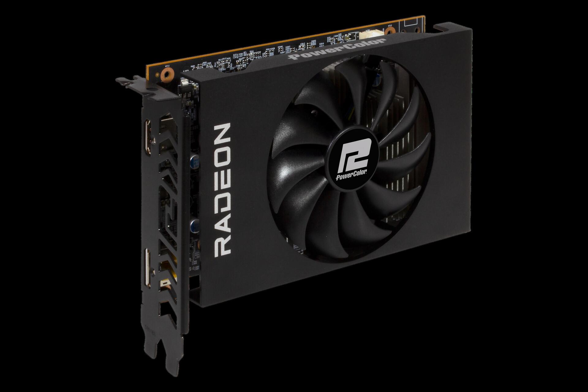 Купить PowerColor AXRX 6400 4GBD6-DH Grafikkarte AMD Radeon RX 6400 4 GB GDDR6 (AXRX 6400 4GBD6-DH) в магазине wardena.ru