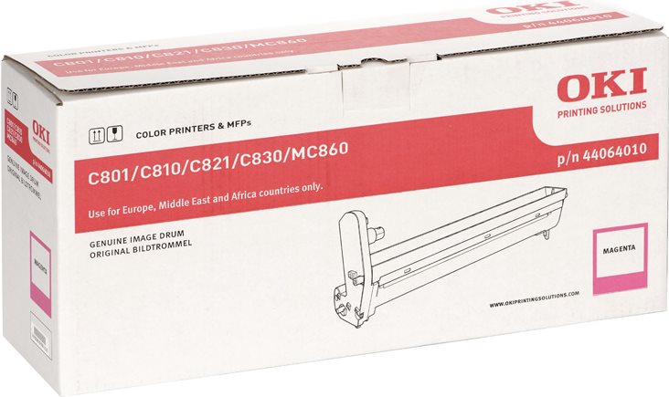 Купить OKI - Magenta - Trommel-Kit - für OKI MC851, MC860, MC861, C801, 810, 821, 830 (44064010) в магазине wardena.ru