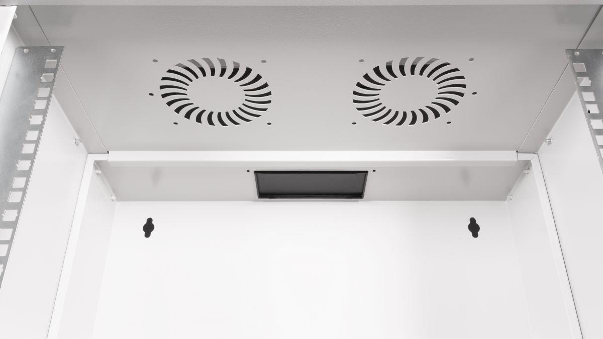 Купить Equip Eco Mount 19' Schrank - 07HE - 540X400mm - RAL7035 Grau - Wandmontiertes Regal - 7U - Sperrschloss - 9,06 kg - Hellgrau (EWM-07-5440-G) в магазине wardena.ru