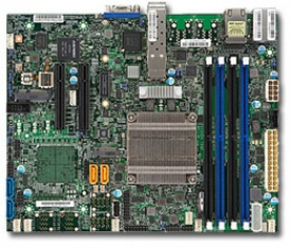 Купить Motherboard Supermicro MBD-X10SDV-2C-TP4F System on Chip FCBGA1667 Intel Xeon D-1508 FCBGA1667 SATA DDR4 IPMI в магазине wardena.ru