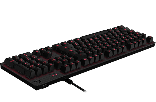 Купить Logitech G413 - Tastatur - USB - German QWERTZ - Kohle (920-008304) в магазине wardena.ru