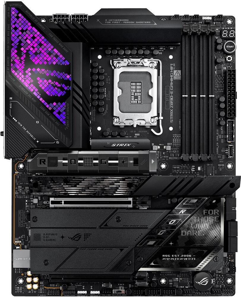 Купить ASUS ROG STRIX Z890-E GAMING WIFI - LGA1851/DDR5/ATX (90MB1IM0-M0EAY0) в магазине wardena.ru