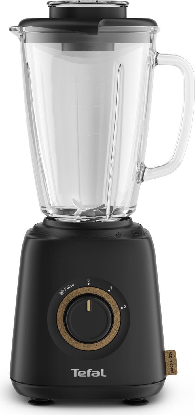 Купить Tefal Eco Respect STANDMIXER BL46E - Tischplatten-Mixer - 1,75 l - Pulsfunktion - Eis-Crusher - 800 W - Schwarz (BL46EN38) в магазине wardena.ru