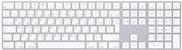 Купить Apple Magic Keyboard mit Ziffernblock - Tastatur - Bluetooth - QWERTZ - Ungarisch - Silber - für 10.2" iPad; 10.5" iPad Air; 10.9" iPad Air; 27,90cm (11") iPad Pro; iMac (MQ052MG/A) в магазине wardena.ru
