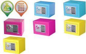 Купить phoenix Einbruchschutz-Tresor COMPACT, blau für Wertgegenstände und Bargeld, empfohlen für 1.500 EUR - 1 Stück (SS0721EB) в магазине wardena.ru