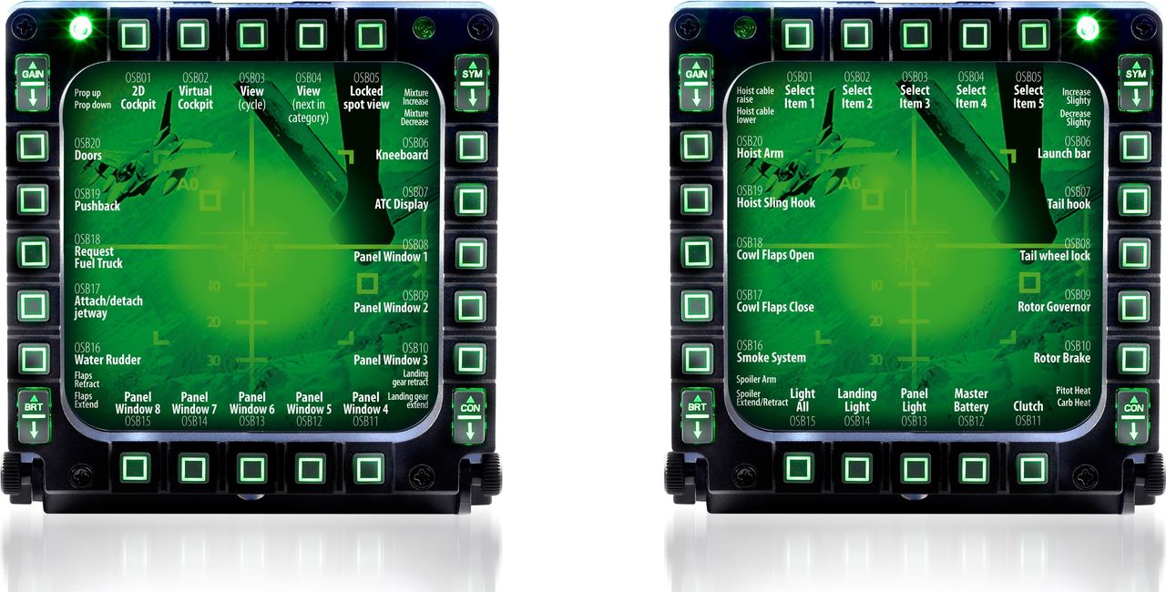 Купить Thrustmaster MFD Cougar - 2 Flugsimulator-Instrumententafeln (2960708) в магазине wardena.ru