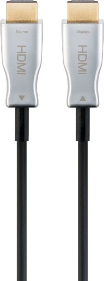 Купить Microconnect HDM191920V2.0OP HDMI-Kabel 20 m HDMI Typ A (Standard) Schwarz - Silber (HDM191920V2.0OP) в магазине wardena.ru