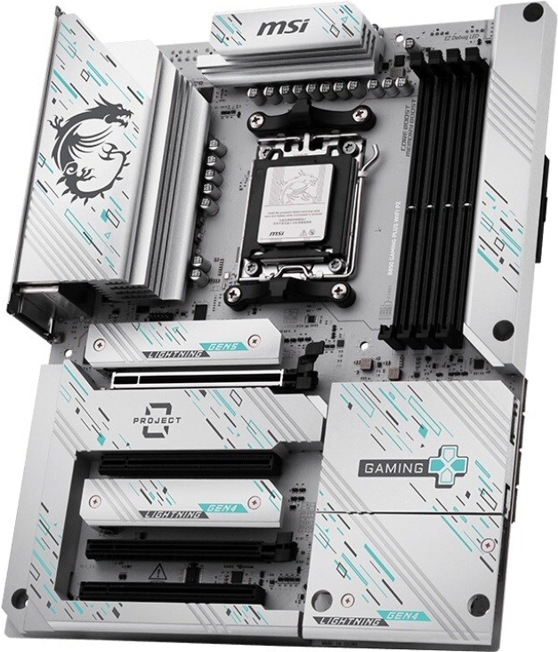 Купить MSI B850 Gaming Plus Wifi PZ (B850,AM5,ATX,DDR5) (7E75-001R) в магазине wardena.ru