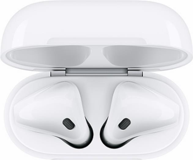 Купить Apple AirPods with Wireless Charging Case - 2nd Generation - True Wireless-Kopfhörer mit Mikrofon - Ohrstöpsel - Bluetooth - für iPhone 11 (MRXJ2ZM/A) в магазине wardena.ru